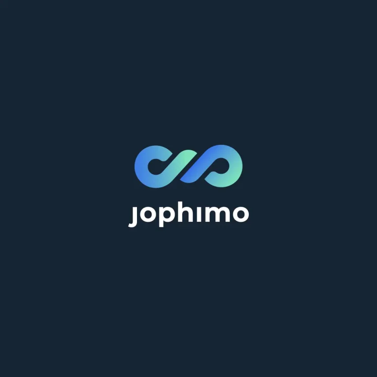 Modern logo ontwerp Jophimo door Ayla Brulez / Bluefury